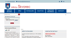 Desktop Screenshot of obecskvorec.cz